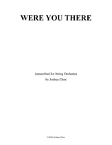 Were You There Orchestra sheet music cover
